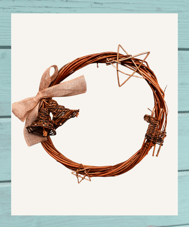 Christmas Willow Wreath