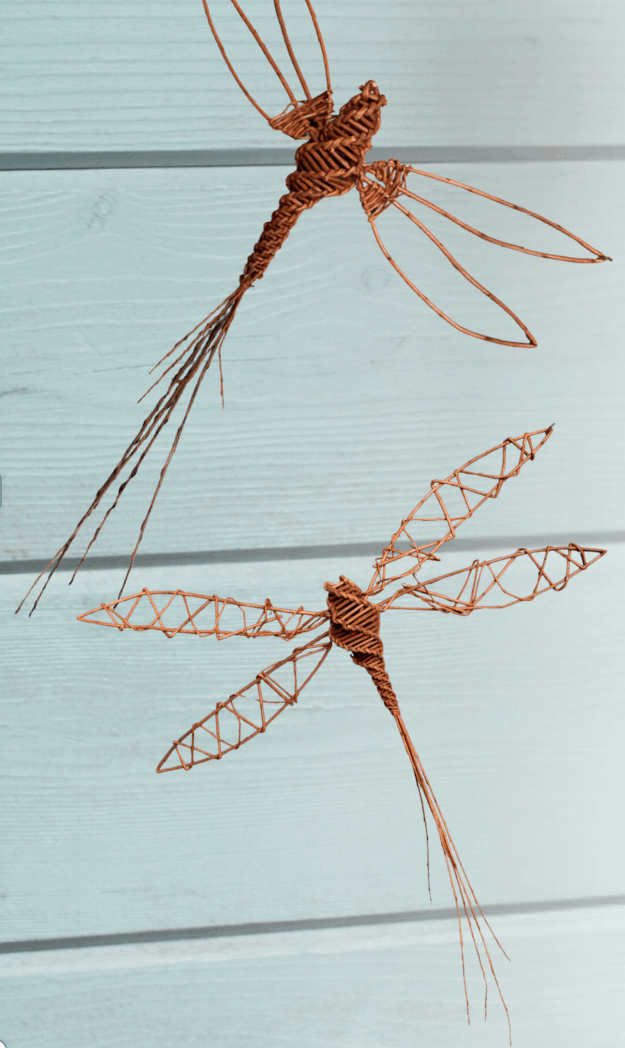 Willow bird feeders